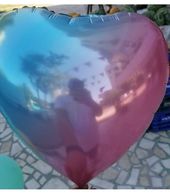 2022 Toptan küçük folyo balon pembe kalp
